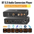 thumbnail image 1 of DAC310B Digital To Analog Audio Converter V5.3 Receiver Transmitter Coaxial Optical Bypass Aux Jack USB Multi-mode Input U.S. plug, 1 of 1