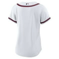thumbnail image 3 of Women's Nike White Atlanta Braves Home Replica Team Jersey, 3 of 3
