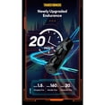 thumbnail image 4 of Transformers Wireless Earbuds, Bluetooth Headphones with Deep Bass Stereo, Noise Cancelling Mic, 30H Playback Ear Buds, Lightweight, IPX5, for iOS/Android, Black, 4 of 9