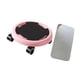 thumbnail image 4 of Rodillo de entrenamiento abdominal con discos deslizantes para ejercicios en casa. Rosa, 4 of 7