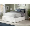thumbnail image 6 of Richmond Queen Platform Bed with Matching Foot Board with 2 Urban Bed Drawers in White, 6 of 7