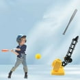 thumbnail image 4 of 2 en 1 Pichet de Baseball Tennis Machine à Lancer Automatique Ensemble Baseballs Batte Tennis Raquette Garçons Filles Jeu Sport Intérieur Extérieur, 4 of 7
