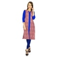 thumbnail image 2 of Phagun Kurta Bollywood Indienne de Designer pour Femmes Kurti Ethnique Tunique Décontractée Robe, 2 of 5