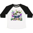 thumbnail image 3 of Inktastic Mardi Gras Masks and Beads Boys or Girls Toddler T-Shirt, 3 of 5