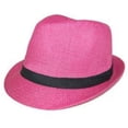 thumbnail image 3 of The Hatter Co. Tweed Classic Cuban Style Fedora Fashion Cap Hat, Purple, 3 of 8