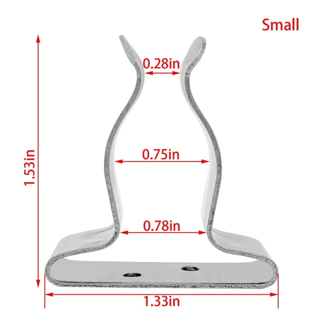 Pince de Support de Support de Ressort de Crochet de Bateau en Acier Inoxydable, Ressort Marin