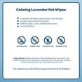 thumbnail image 3 of Lavender-Scented Calming Pet Wipes for Dogs & Cats - Extra Soft & Strong Grooming Wipes with Gentle Plant-Derived Formula - by Best Pet Supplies, Model Number: WW-LA-100T, 3 of 6