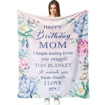 Sister Birthday Gifts - Birthday Gift for Sister from Brother Sister - Happy Birthday Sisters Throw Blanket