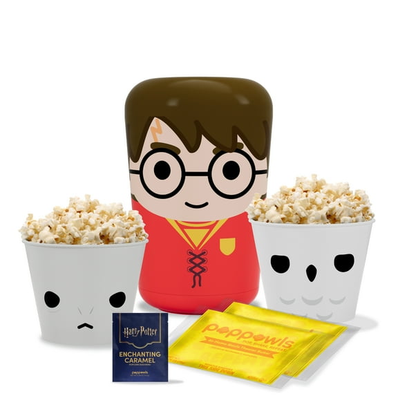 Harry Potter Poppowls Kit; At-Home Movie Kit; All-Ages; Hedwig And Voldemort