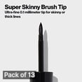 thumbnail image 5 of Revlon ColorStay Liquid Eyeliner, 251-Blackest Black (Pack of 13), 5 of 7