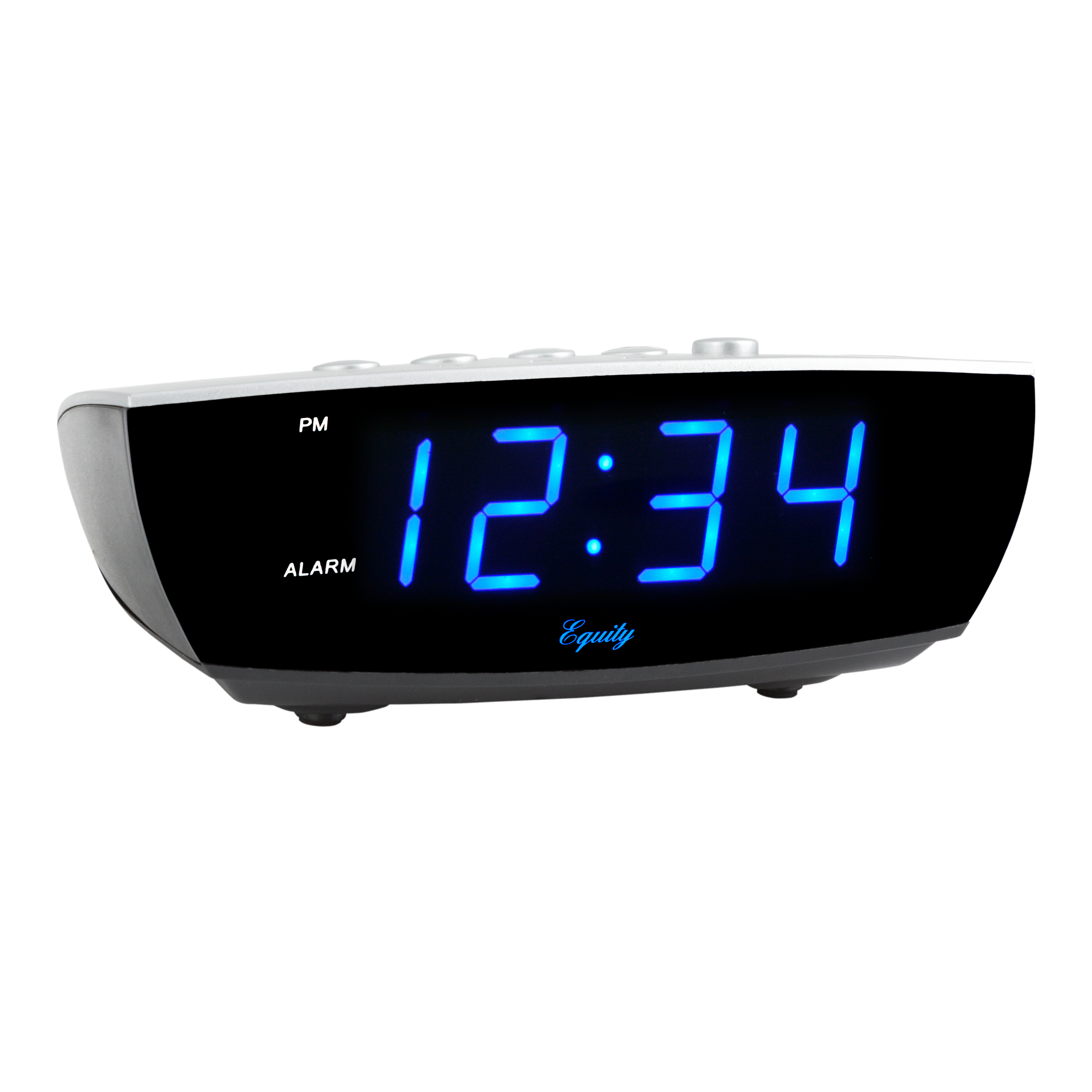 Equity by La Crosse 75903 0.9" Blue LED Digital Desktop Alarm Clock - image 4 of 5