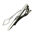 thumbnail image 4 of Thinsony Pince à Cravate Simple en Métal Argenté pour Hommes, 4 of 7