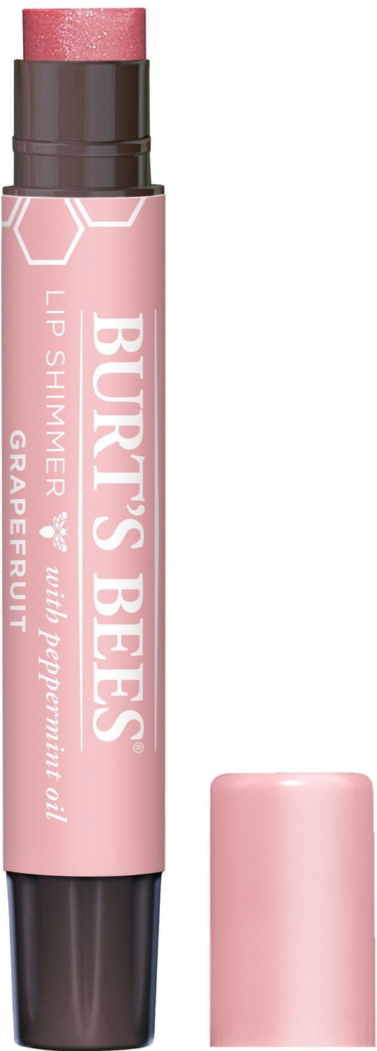 Burt’s Bees 100% Natural Lip Shimmer, Grapefruit -, 1 Tube