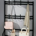 thumbnail image 6 of Ftwytp Shoe Rack and Coat Hanger, Space-Saving Organizer for Shoes and Clothes, Versatile Storage Stand for Entryway, 6 of 6