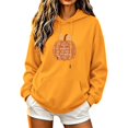 thumbnail image 3 of DIOAZUD Womens Halloween Sweatshirts Plus Size Pumpkin Graphic Pullover Hoodies Stretch Classic Long Sleeve Sweater Tops Halloween Clothes, 3 of 6