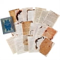 thumbnail image 1 of Material de Página de Libro de Rastreo Retro Papel Texto de Página de Libro Antiguo Periódico Antiguo Material Rastro de Papel, 1 of 5