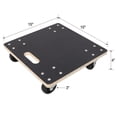 thumbnail image 2 of Heavy Duty 15" Wooden Dolly 4 Wheels 1320 Lbs 2 Pack for Piano Fridge, 2 of 9