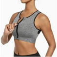 thumbnail image 3 of Timegard Sports Bras for Women Wireless Front Closure Zipper High Support Breathable Everyday Bras, 3 of 3