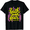 Black, variant on KeHetSoft Unisex Neon Psalm Faith Over Fear Cotton Graphic T-Shirt