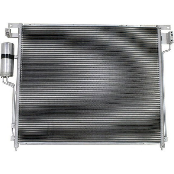 A/C Condenser - Compatible with 2005 - 2015 Nissan Xterra 2006 2007 2008 2009 2010 2011 2012 2013 2014