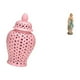 thumbnail image 5 of Tarro de jengibre de cerámica,Jarrón de cerámica con jengibre y arreglo floral,Jarrón decorativo de porcelana con tapa,Estatua de Lutero,Estatua de la Virgen María Figura Colección, 5 of 8