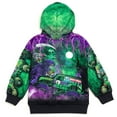 thumbnail image 3 of Monster Jam Grave Digger Fleece Pullover Hoodie Toddler to Big Kid, 3 of 5