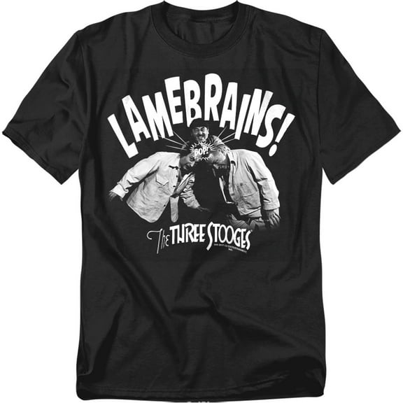 Three Stooges T-Shirt Lamebrains Unisex Graphic Tee For Men & Women