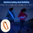 thumbnail image 4 of USB rechargeable LED belt, cycling mountaineering supplies, 4 of 5