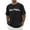 Black, variant on NinXxx Men's Crew Neck City Letter Print Breathable Modern Casual Tee Pink XXXXXL Pink XXXXXL