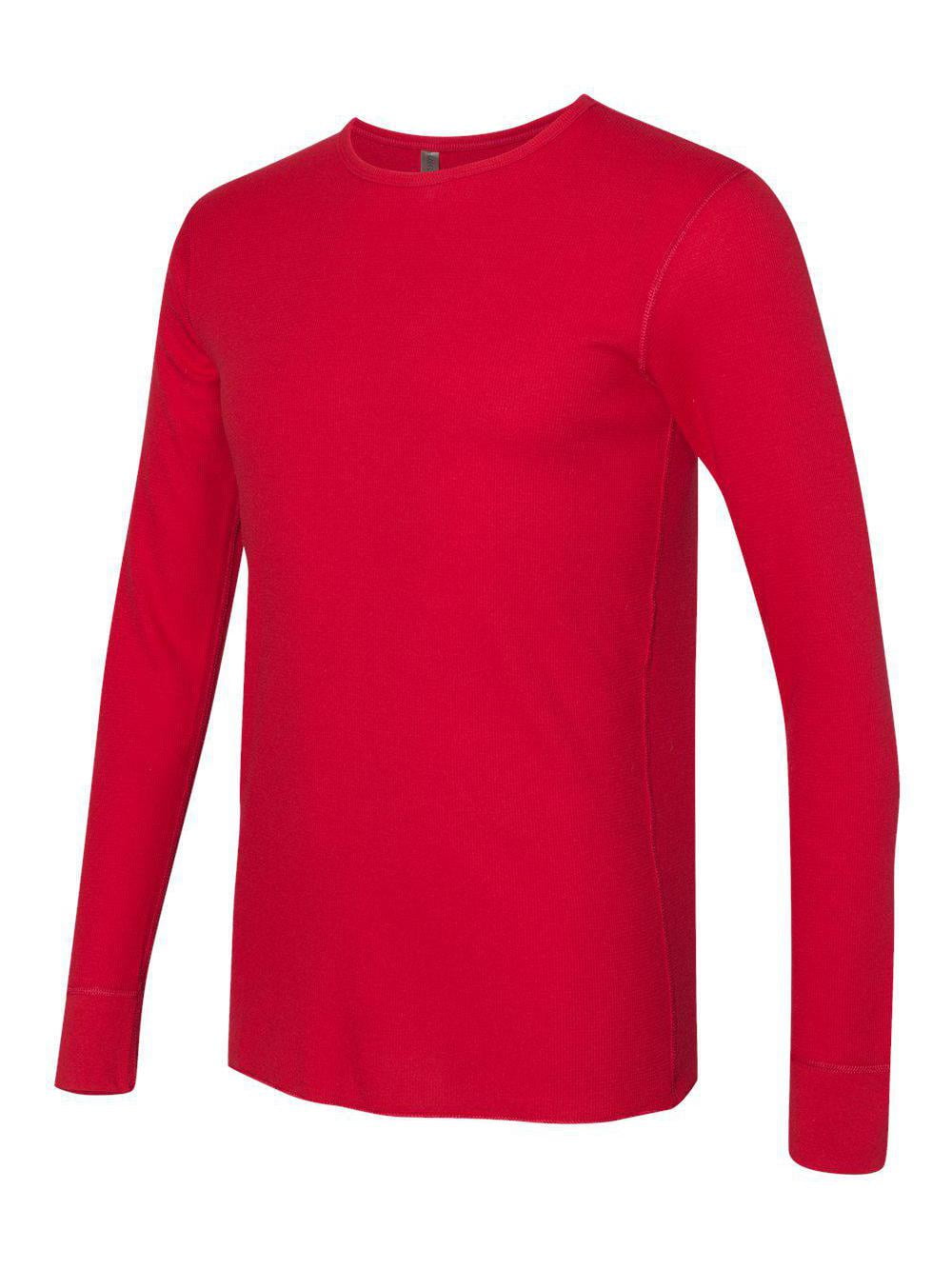 womens red thermal top