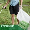 thumbnail image 4 of LOVEVER 100 Pcs Biodegradable Garbage Bags Waste Bag Garbage Bag Trash Bags Large Disposable Compost Bag, 4 of 6