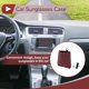 thumbnail image 2 of Estuche para Gafas de Sol de Coche Unique Bargains Soporte Universal para Gafas de Sol de Coche Franela Metal Rojo 13.5x12cm 1 Set, 2 of 7
