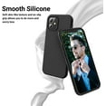 thumbnail image 3 of Soft Silicone Designed for iPhone 12/12 Pro Case,[Military Grade Drop Protection] [Anti-Scratch Microfiber Lining] Shockproof Protective Phone Case Slim Thin Cover 6.1 inch, (Black), 3 of 13