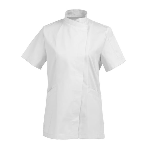 Women's Short-Sleeve Chef Coat Jacket