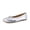 Silver, variant on Maki Tabi Flats for Women, Split Toe Ballet Flats with Flexible Sole and Cushioned Footbed