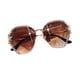 thumbnail image 1 of Gafas sin marco vintage Sonducket con diamantes de imitación Lentes sepia, 1 of 6