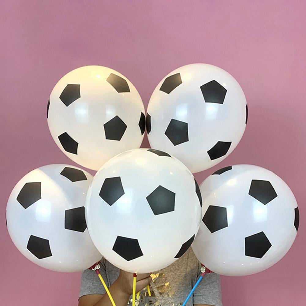 Latex balloons printed “Football ” in Comercial Persan