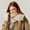 Khaki, variant on Babysbule Scarf for Women Women's Fashion Winter Warm Soft Casual Tassel HoundsTooth Printing Muffler