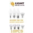 thumbnail image 2 of Minibombilla LED para sala de estar, lámpara de vela de 220V, 3W-7W, lumen Ultra alto, estroboscópico gratis, promoción de Amazon Flash, 2 of 4