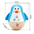 thumbnail image 6 of Hape: Penguin Musical Wobbler W/ Tinkling Sounds & Moving Arms As It Waddles, 6 of 7