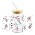 thumbnail image 1 of 3D UV DTF Transfer Cup Wrap Transfer Sticker For 16 Glass Coffee Cups Oz, 1 of 8
