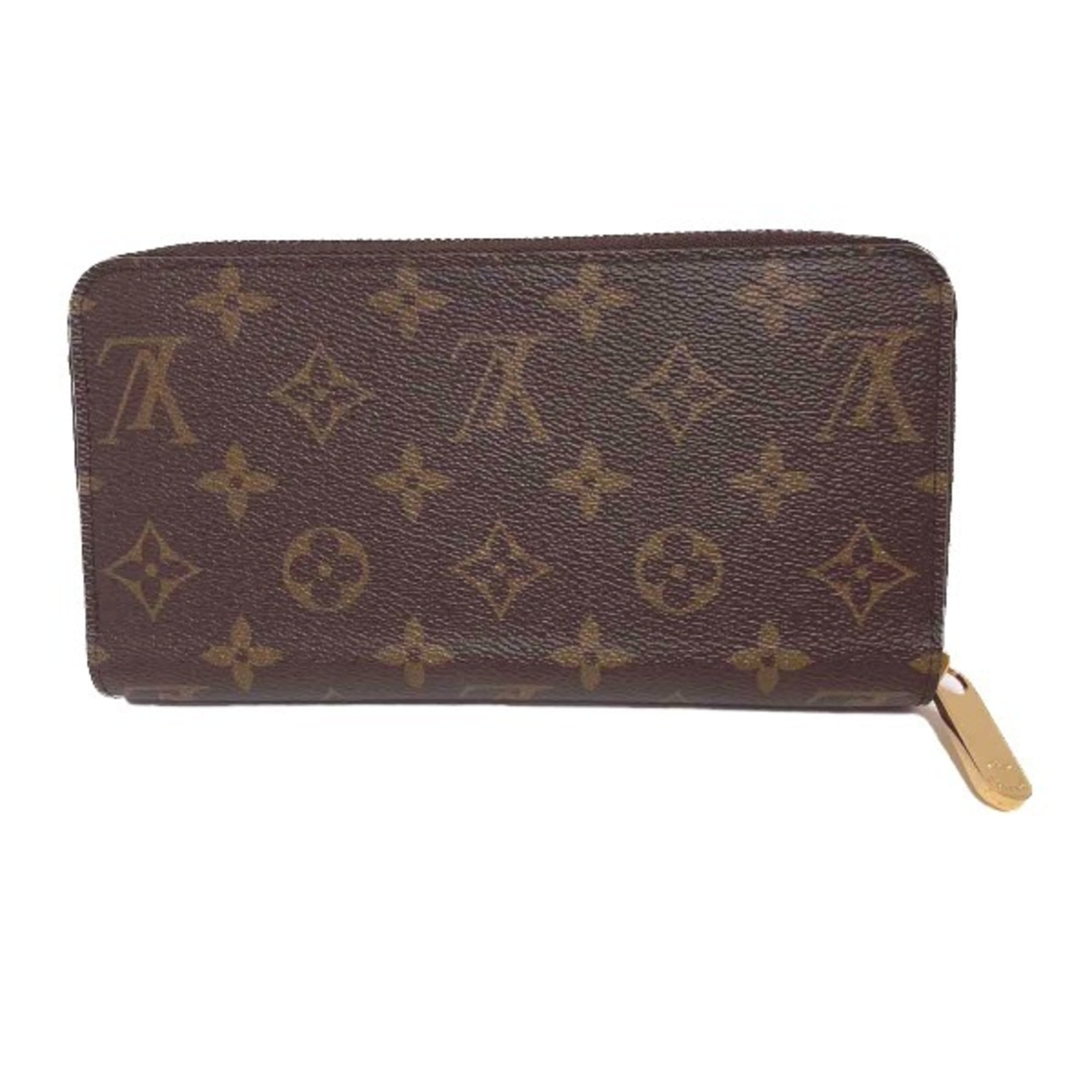 Pre-Owned LOUIS VUITTON Round Zipper Monogram Zippy Wallet M41895