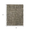 thumbnail image 3 of HomeRoots 617097 7 x 10 ft. Green & Tan Abstract Rectangle Area Rug, 3 of 5