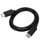 thumbnail image 2 of Cable DisplayPort HDTV Proyector PC 1.8m Macho a DP Macho Cable DP Video Audio Display Port Cable Eigraketly EL0660-00B, 2 of 2
