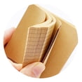 thumbnail image 4 of FRCOLOR sticky pad 7pcs Simple Kraft Paper Horizontal Line Paper Note Creative Square Notes Students Sticky Note(7pcs/Set, Cowhide-Blank),2.95"X2.95"X0.43", 4 of 5