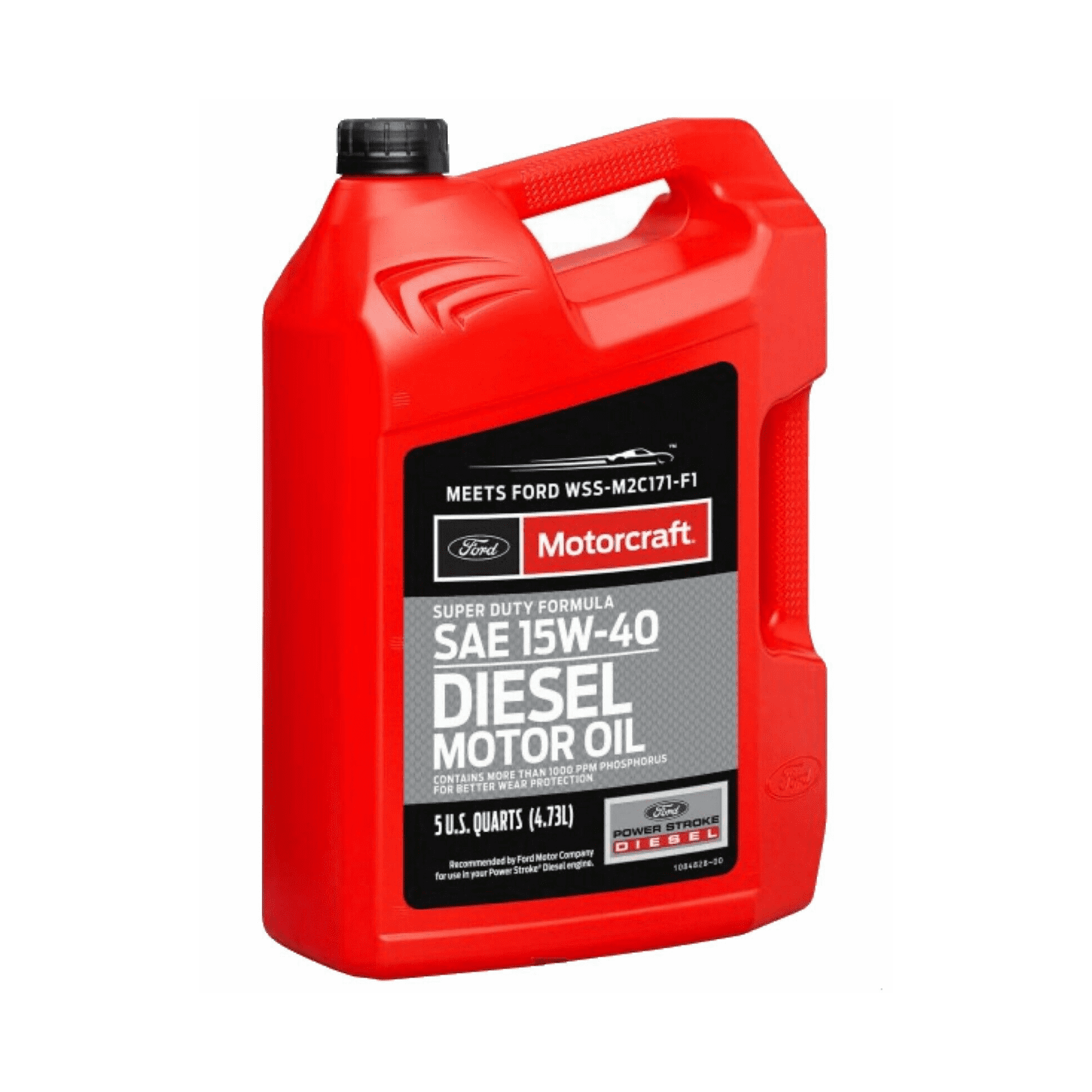 5 Quarts Diesel Engine Oil Ford MOTORCRAFT Super Duty SAE 15W40 MPN 