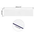 thumbnail image 2 of 4pcs Blank Engraving Name Plate, 10"x2" Personalized Custom Office Desk Name Plates, White/Blue, 2 of 5