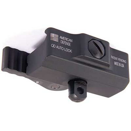 American Defense Mfg. Mount, Picatinny for Harris Bipod, Quick Release, (Best Bipod For Remington 597)
