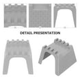 thumbnail image 4 of MasteelfCA Toy Train Tunnel Simulation Wall Tunnel Model Train Railway Scene Accessory, 4 of 9