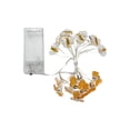 thumbnail image 2 of Eoozwa 6.6FT 20 LED Bee Shaped String Lights, Multicolor Battery Operated Fairy Lights with Copper Wire, for Holiday Party Decoration, Spring Easter Gift, 2 of 5